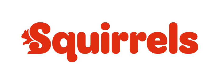 Squirrel Scout logo (red)
