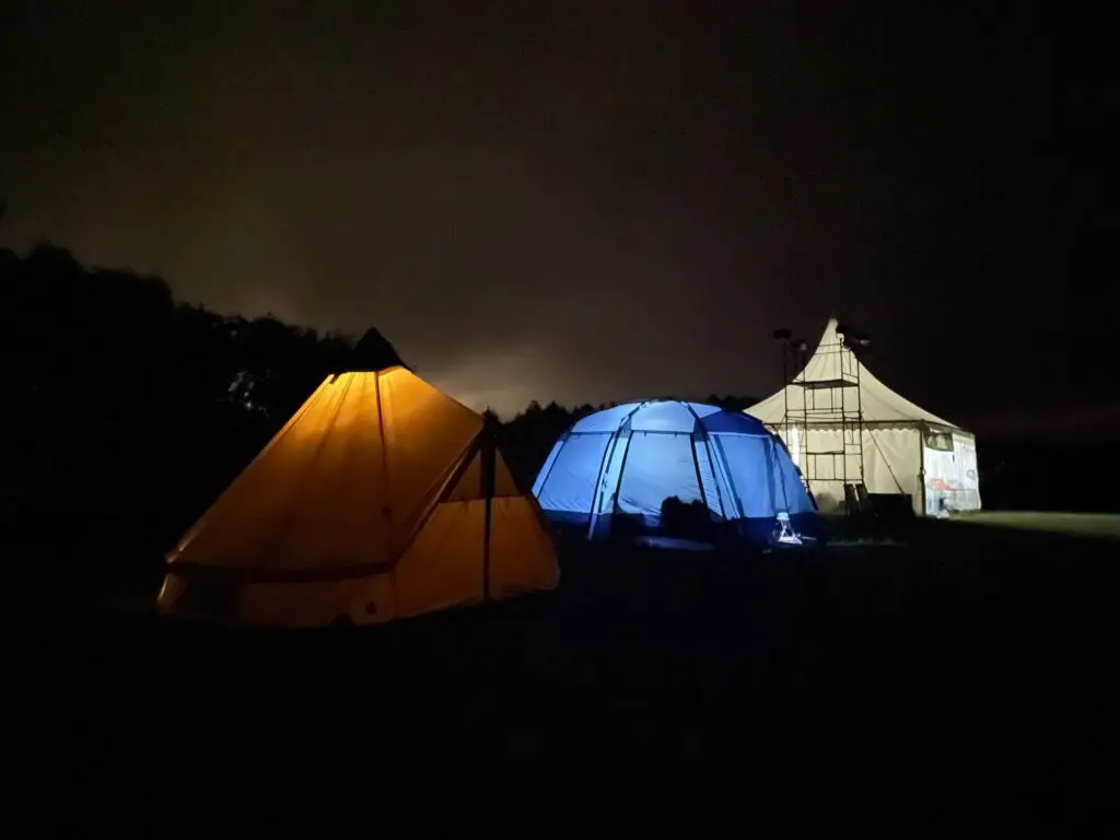 The Hurdlestone Challenge by night
