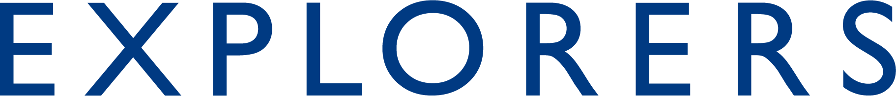 Explorers logo blue