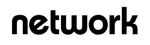 Network logo black